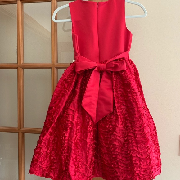 American Princess Red Holiday Dress - Picture 2 of 4